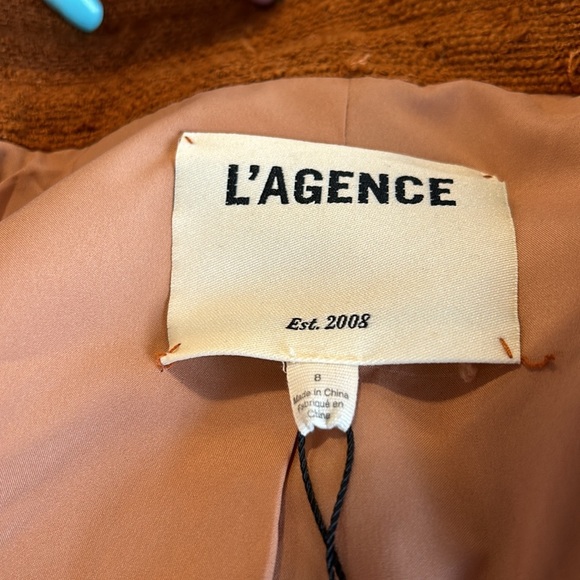 L’AGENCE Kenzie Tweed Blazer - NWT - Picture 8 of 15